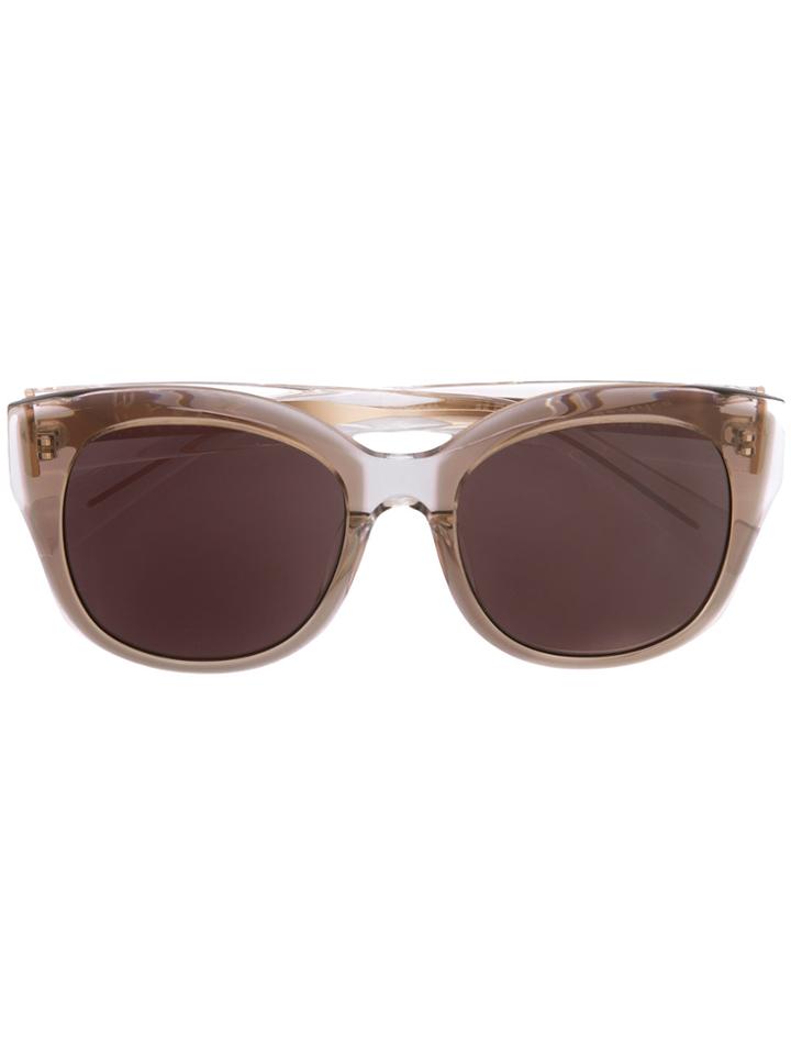Maska Round Sunglasses - Brown