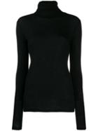 Closed Turtleneck Sweatshirt - Black