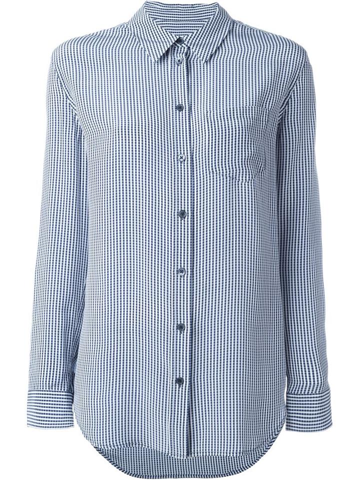 Equipment Gingham Print Shirt