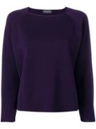 Roberto Collina Fine Knit Sweater - Purple