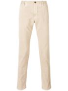 Incotex - Stonewashed Chino Trousers - Men - Cotton/spandex/elastane - 38, Nude/neutrals, Cotton/spandex/elastane