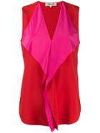 Dvf Diane Von Furstenberg Isabel Top - Red