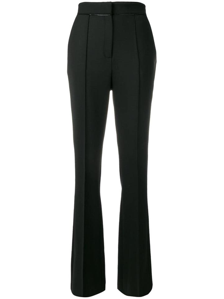 Elisabetta Franchi Classic High-waisted Trousers - Black