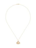 Ileana Makri 18kt Yellow Gold Baguette Sleepy Eye Diamond Pendant