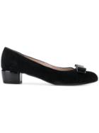 Salvatore Ferragamo Vintage Vara Bow Pumps - Black