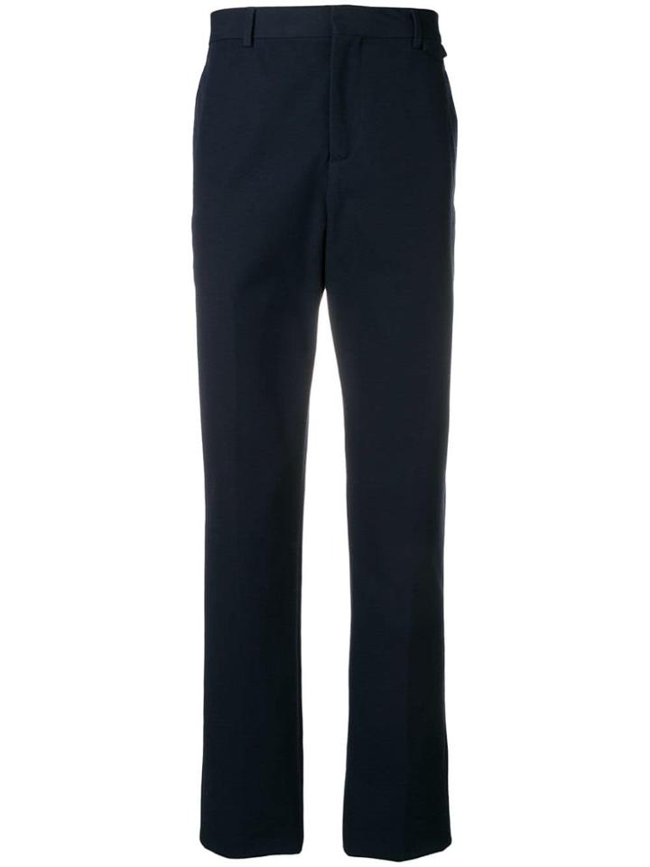Joseph Emmanuel Gabardine Stretch Trousers - Blue