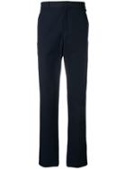 Joseph Emmanuel Gabardine Stretch Trousers - Blue