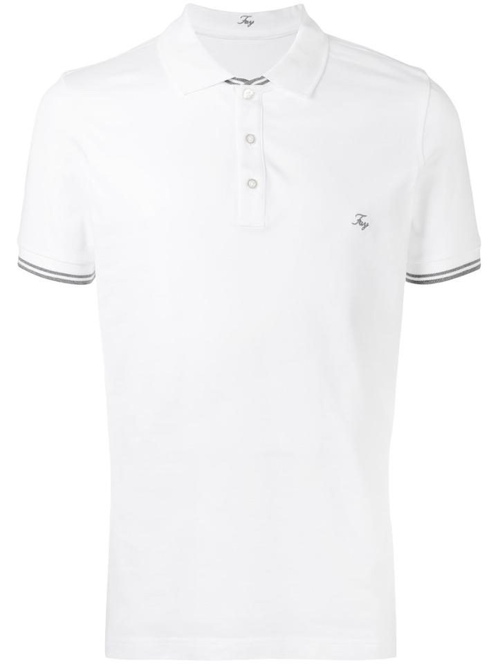 Fay - Classic T-shirt - Men - Cotton/spandex/elastane - S, White, Cotton/spandex/elastane