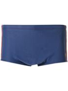 Blue Man Panelled Swimming Trunks, Men's, Size: P, Polyimide/spandex/elastane