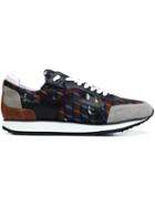 Pierre Hardy 'track' Forest Camocube Print Sneakers