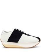 Marni Bigfoot Flatform Sneakers - White