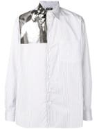 Raf Simons Printed Panel Shirt - White