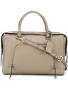 Dkny - Zip Pocket Tote - Women - Calf Leather - One Size, Women's, Nude/neutrals, Calf Leather