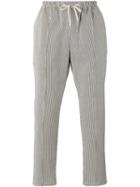 A Kind Of Guise - Striped Trousers - Men - Cotton/lyocell - 52, Black, Cotton/lyocell