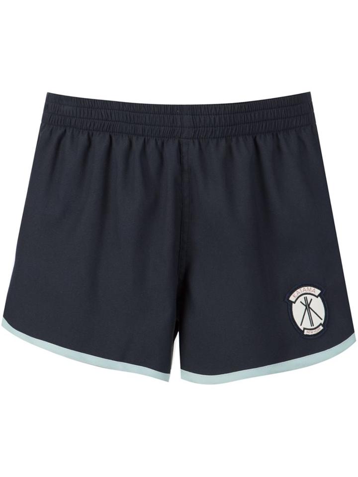 Katama - 'braden' Swim Shorts - Men - Polyester - S, Grey, Polyester