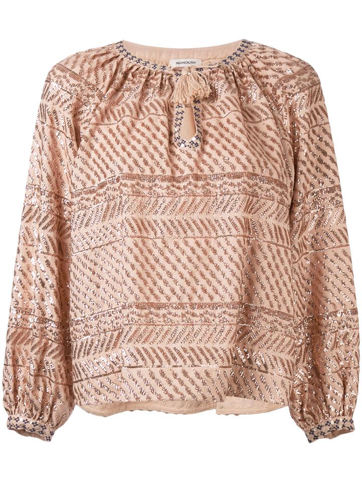 Manoush Turose Blouse - Pink & Purple