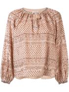 Manoush Turose Blouse - Pink & Purple