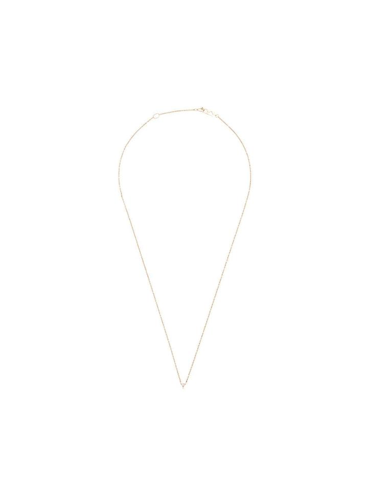 Eva Fehren Mini Gem Embellished Necklace - Metallic