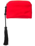 The Row Tassel Clutch Bag - Red