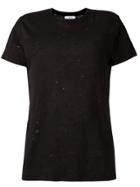 Iro Ripped Trim T-shirt - Black