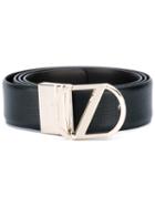Z Zegna - Silver Buckle Belt - Men - Leather - 105, Black, Leather