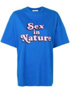 Christopher Kane 'sex In Nature' T-shirt - Blue