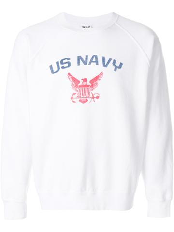 Wild Donkey Us Navy T-shirt - White