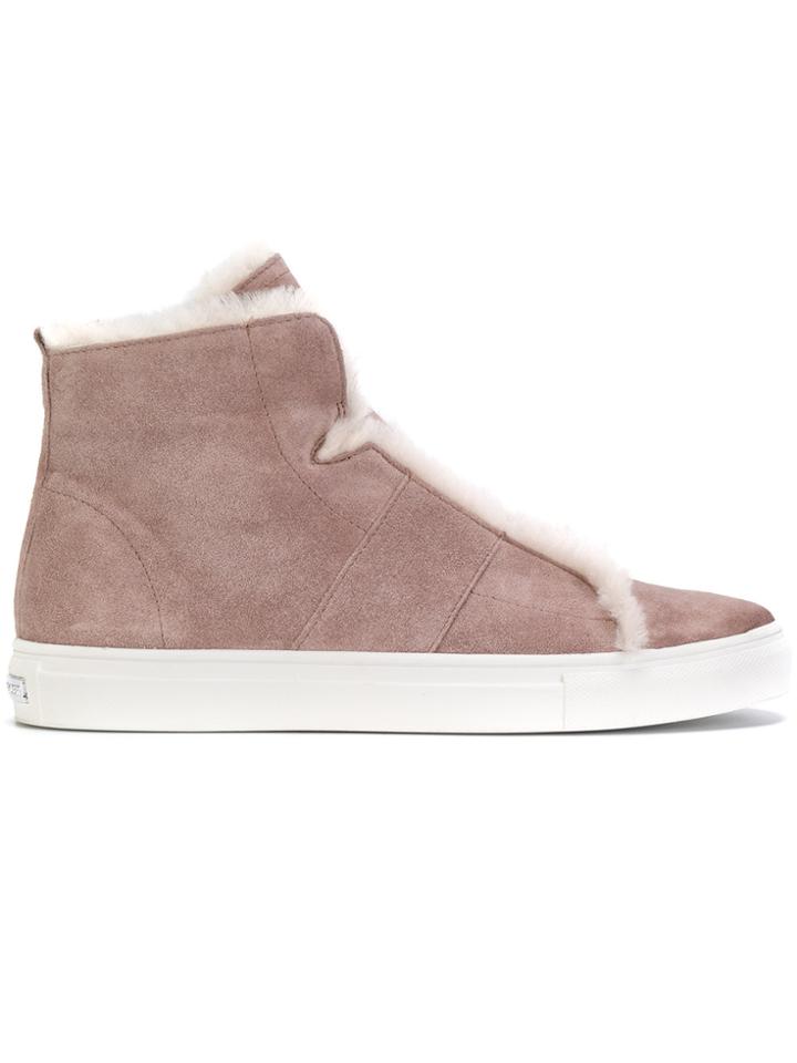 Kennel & Schmenger Hi-top Sneakers - Pink & Purple