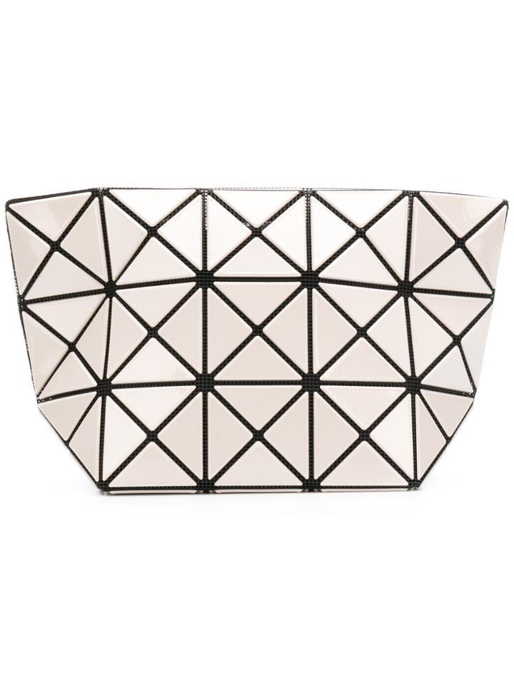 Bao Bao Issey Miyake Geometric Clutch Bag - Nude & Neutrals