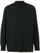 Issey Miyake Grandad Collar Shirt - Black