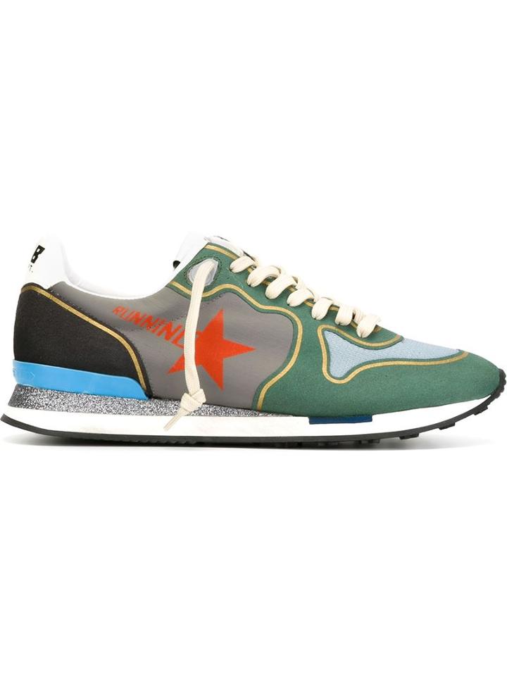 Golden Goose Deluxe Brand Running Sneakers, Women's, Size: 37, Nylon/leather/cotton/rubber