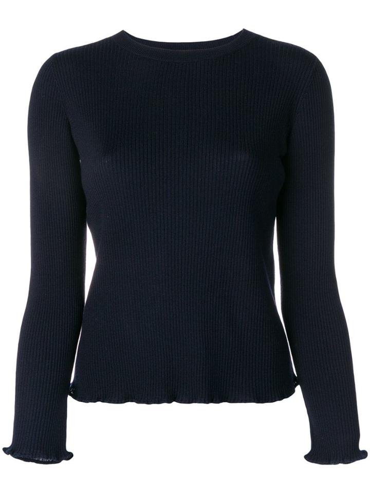 A.p.c. Classic Knit Sweater - Blue