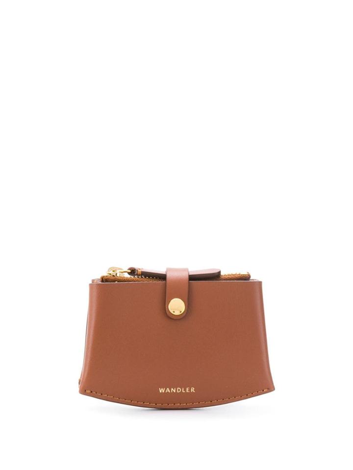 Wandler Corsa Card Holder - Brown