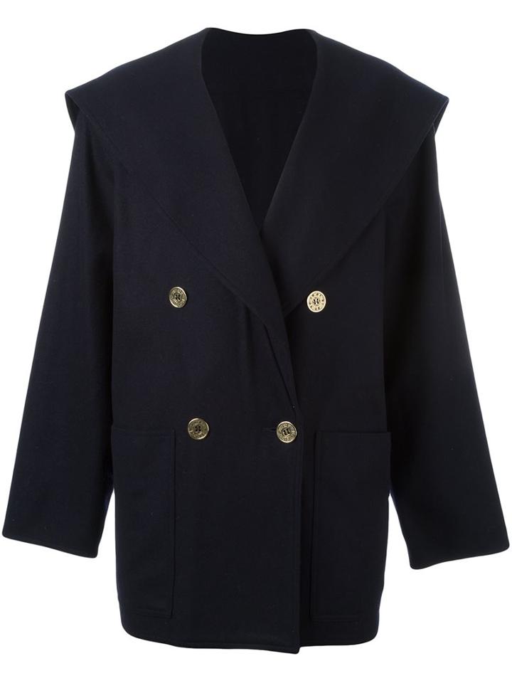 Fendi Vintage Sailor Style Coat