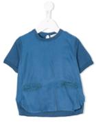 Stella Mccartney Kids - Short-sleeved Top - Kids - Silk/cotton/polyester - 4 Yrs, Blue