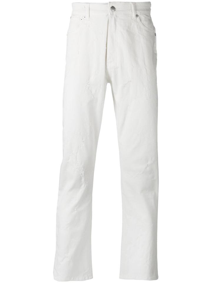 Cmmn Swdn Distressed Jeans - White