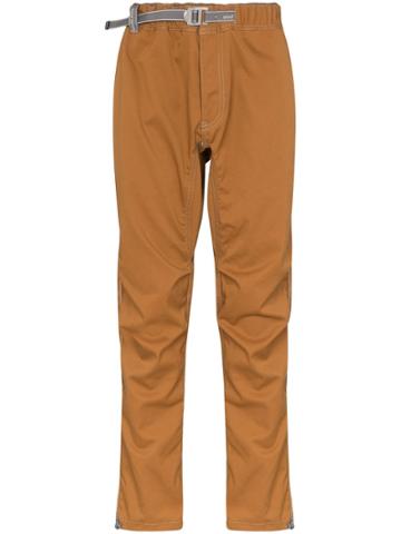 And Wander And W Poly Climbing Strgt Trs Brn - Brown