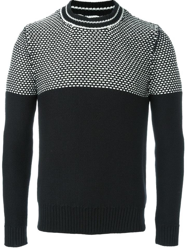 Carven Knit Stitched Sweater