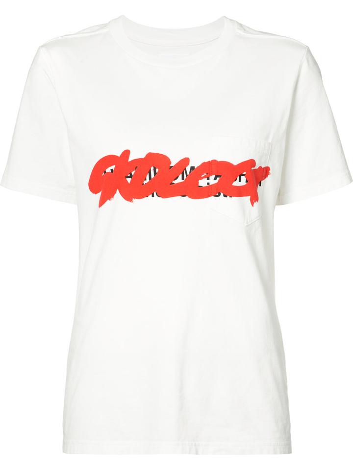 The Soloist - Front Print T-shirt - Women - Cotton - 48, White, Cotton