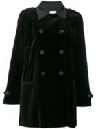 Red Valentino Classic Peacoat - Black