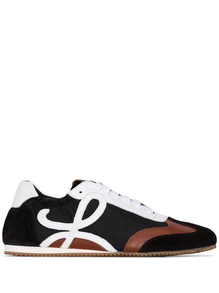 Loewe Logo Low-top Sneakers - Black