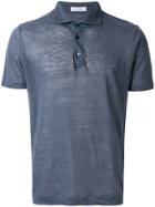 Cruciani Shortsleeved Polo Shirt - Blue