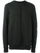 Damir Doma Stitch Detail Sweatshirt, Men's, Size: Large, Green, Cotton