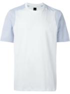Oamc Panelled T-shirt, Men's, Size: Large, White, Cotton