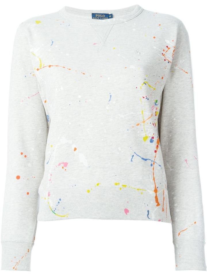 Polo Ralph Lauren Paint Splatter Sweater