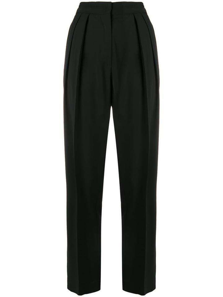 Forte Forte Tailored High Waisted Trousers - Black