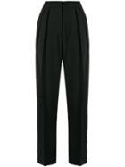 Forte Forte Tailored High Waisted Trousers - Black
