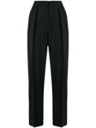 Forte Forte Tailored High Waisted Trousers - Black