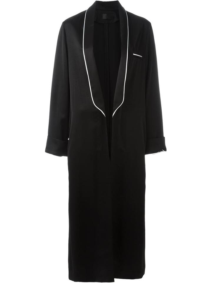Haider Ackermann Contrast Piped Trim Coat