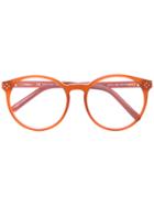 Chloé Eyewear Oversized Round Glasses - Brown